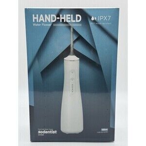 Sodentist IPX7 large capacity 180 ml. hand-held water flosser